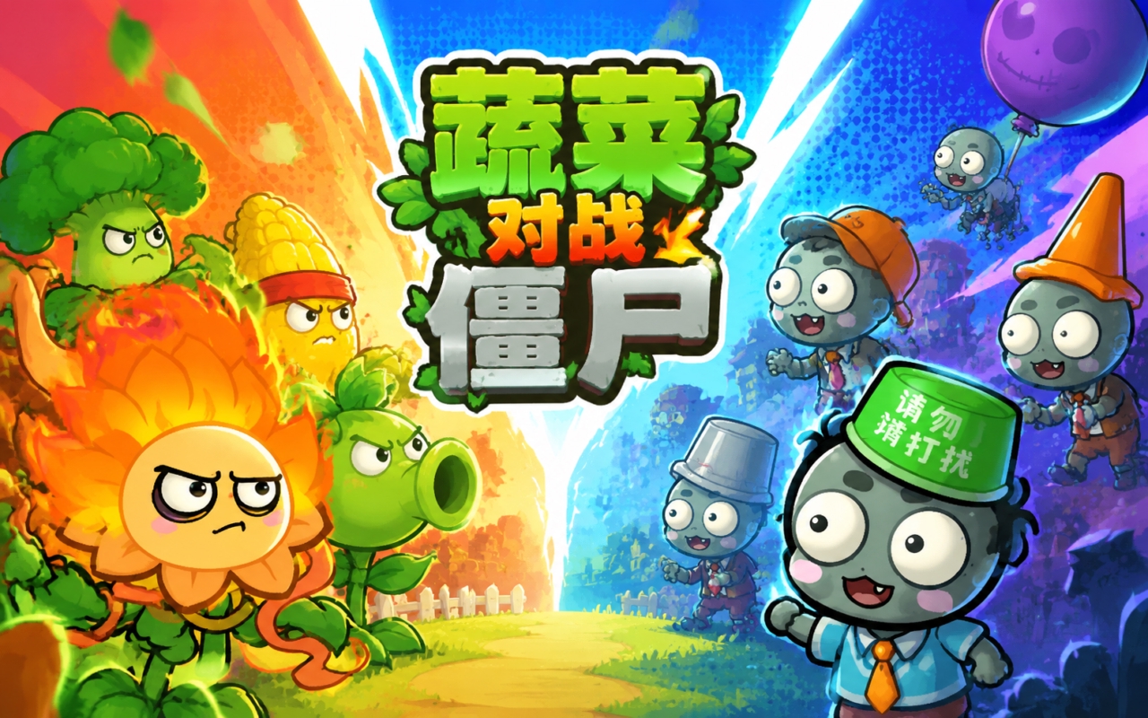 蔬菜对战僵尸