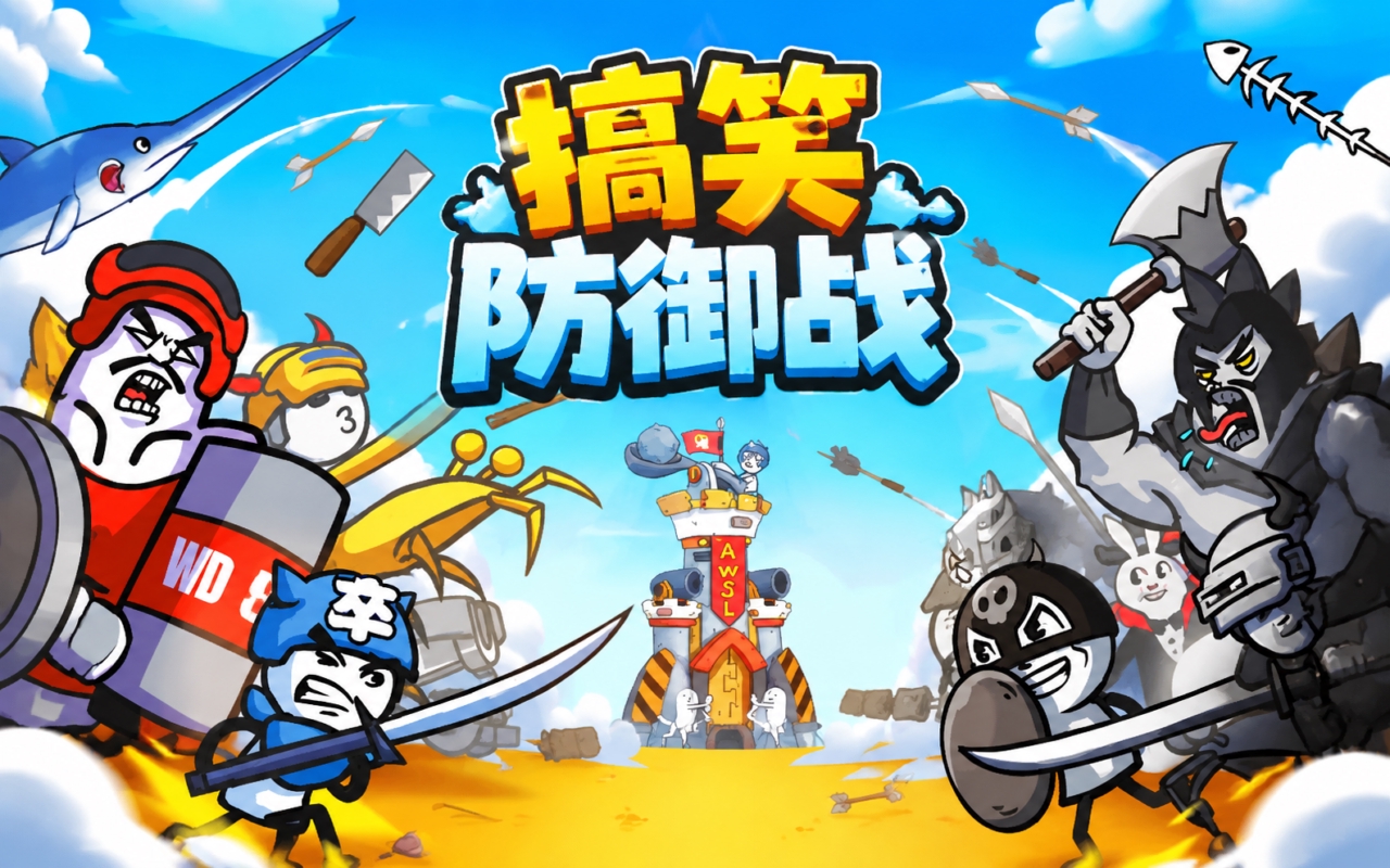 搞笑防御战