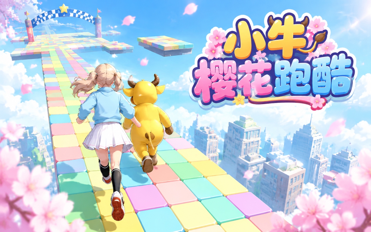 小牛樱花跑酷