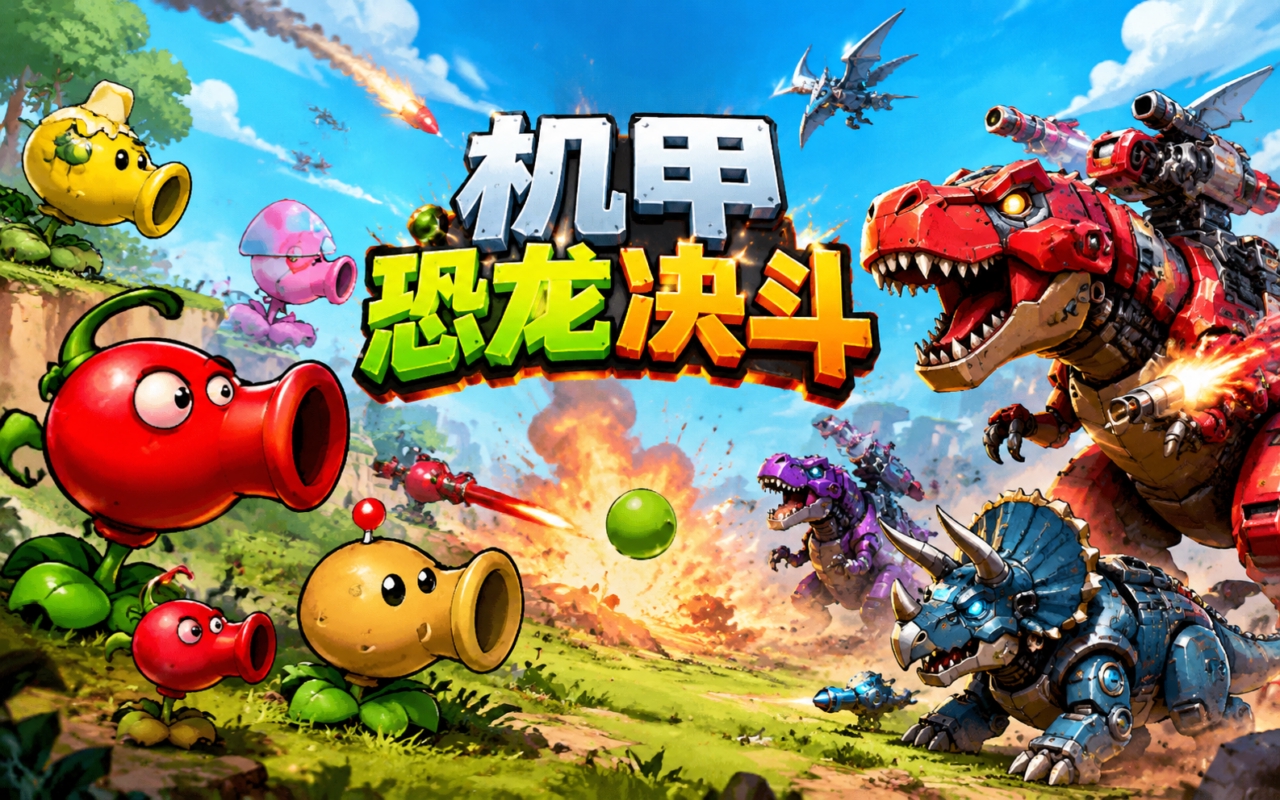 机甲恐龙决斗