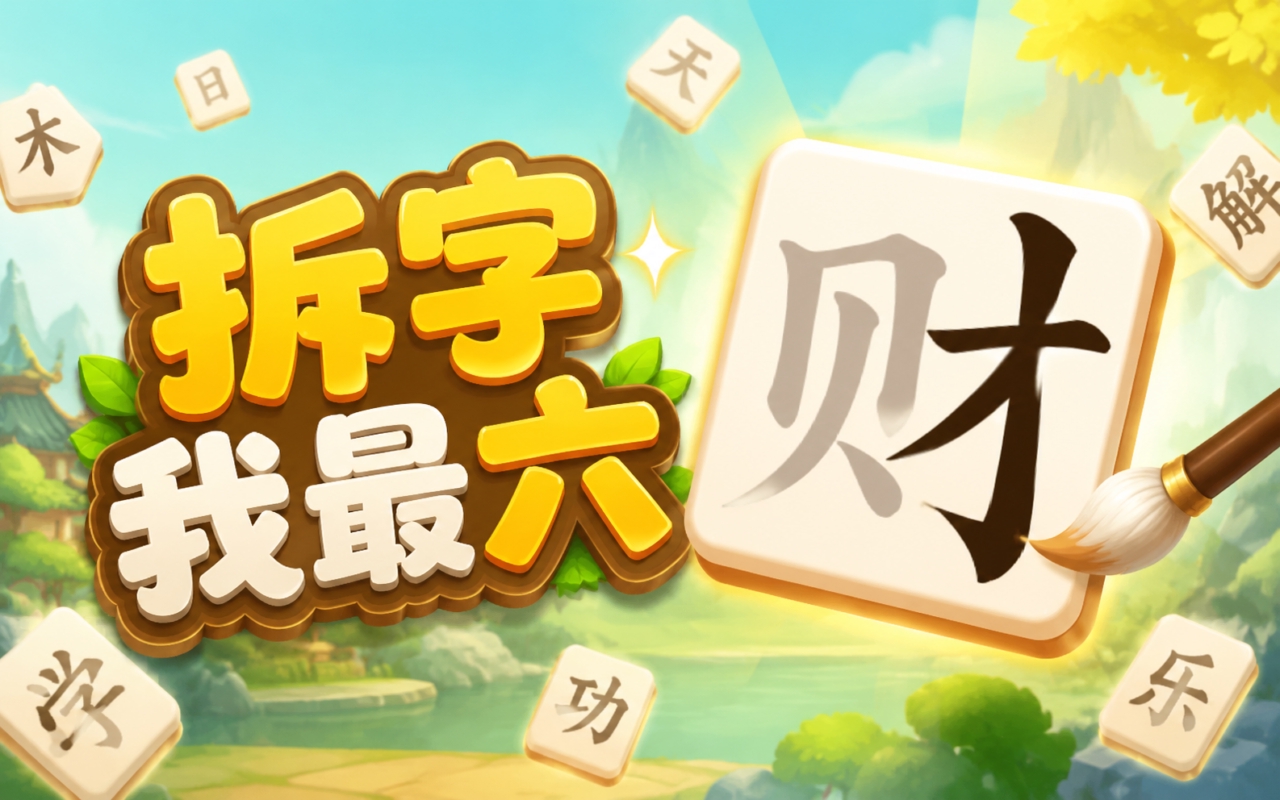 拆字我最六