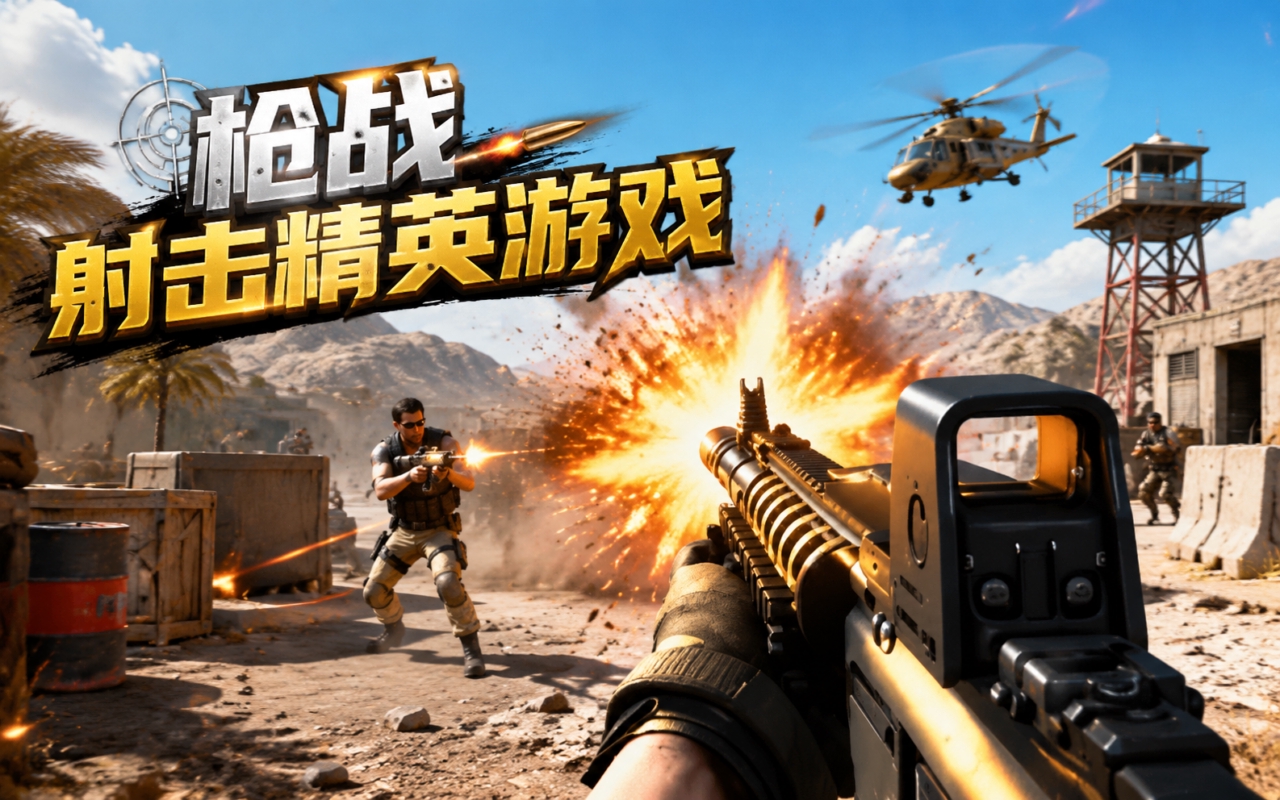枪战射击精英游戏