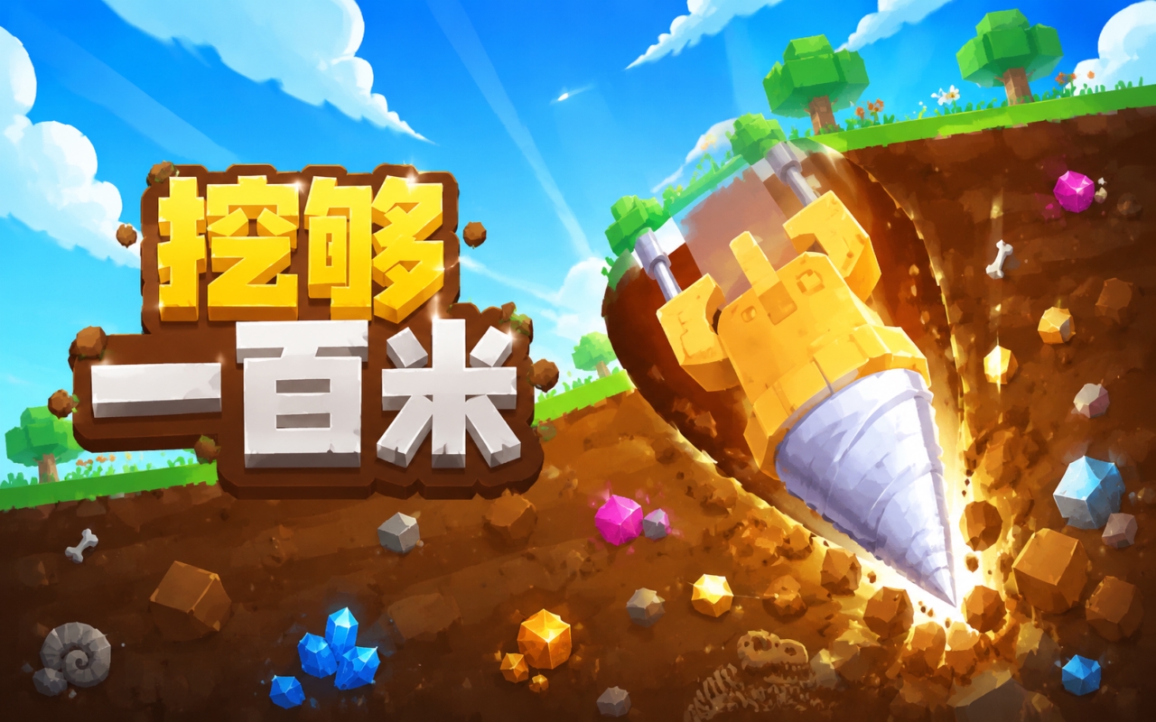 挖够一百米