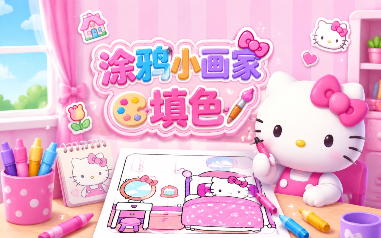 涂鸦小画家填色