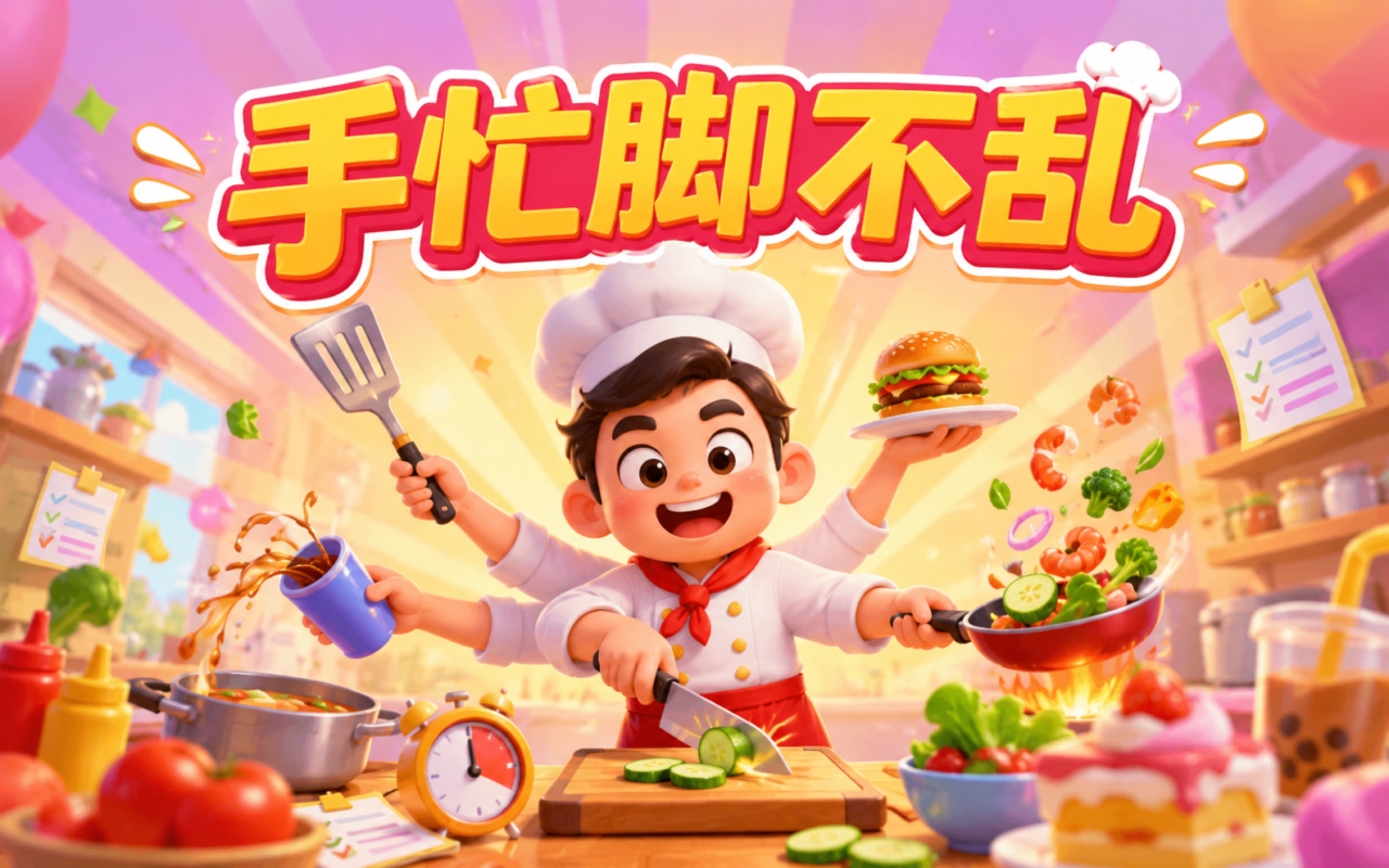 手忙脚不乱