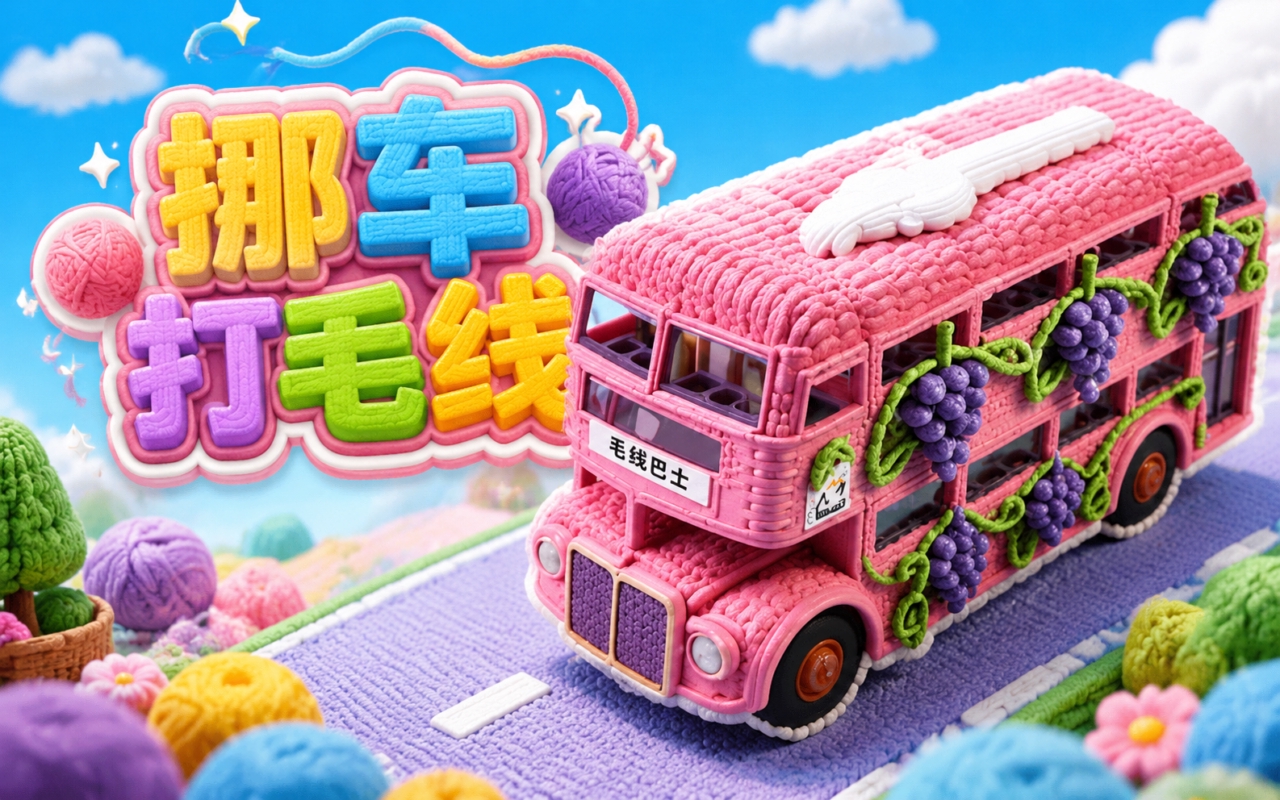 挪车打毛线