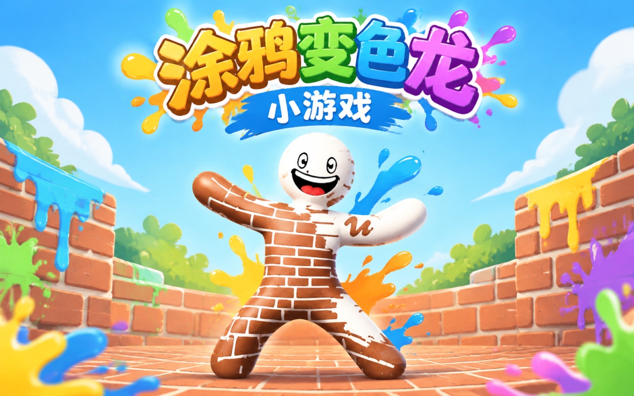 涂鸦变色龙小游戏