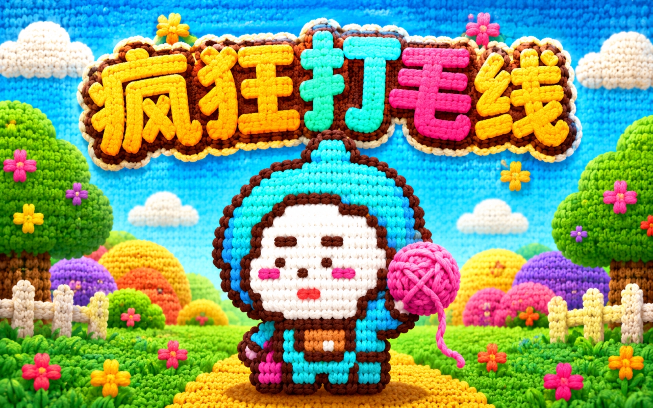 疯狂打毛线