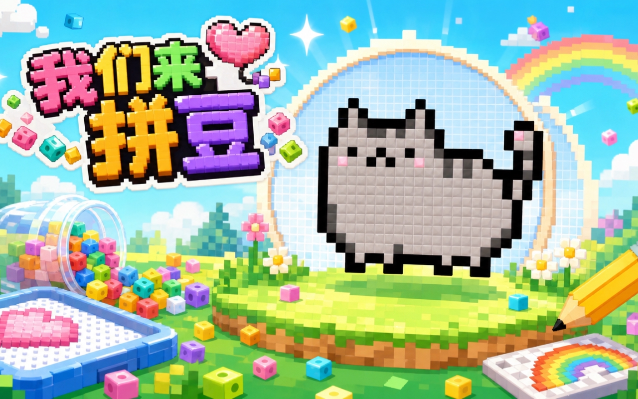我们来拼豆