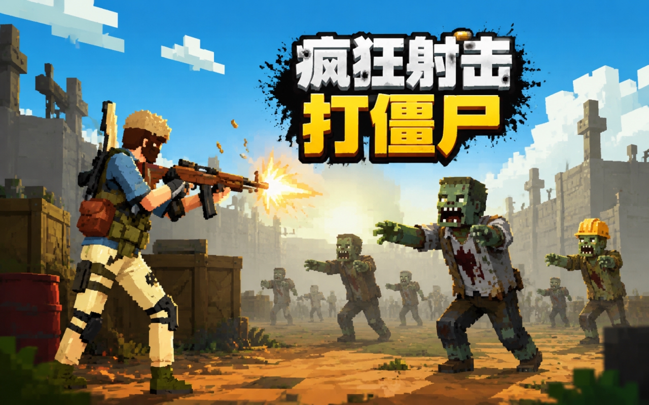 疯狂射击打僵尸