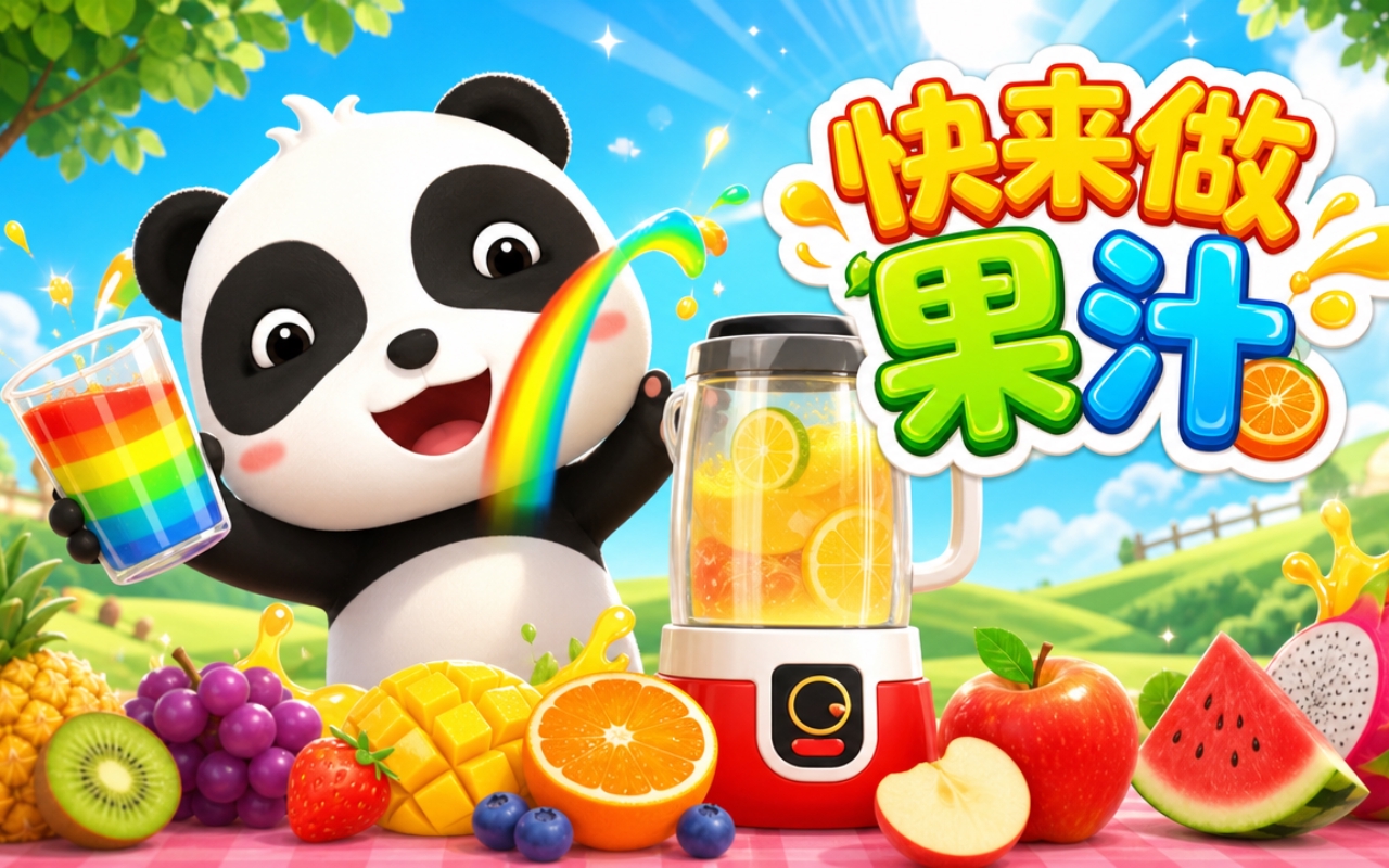 快来做果汁