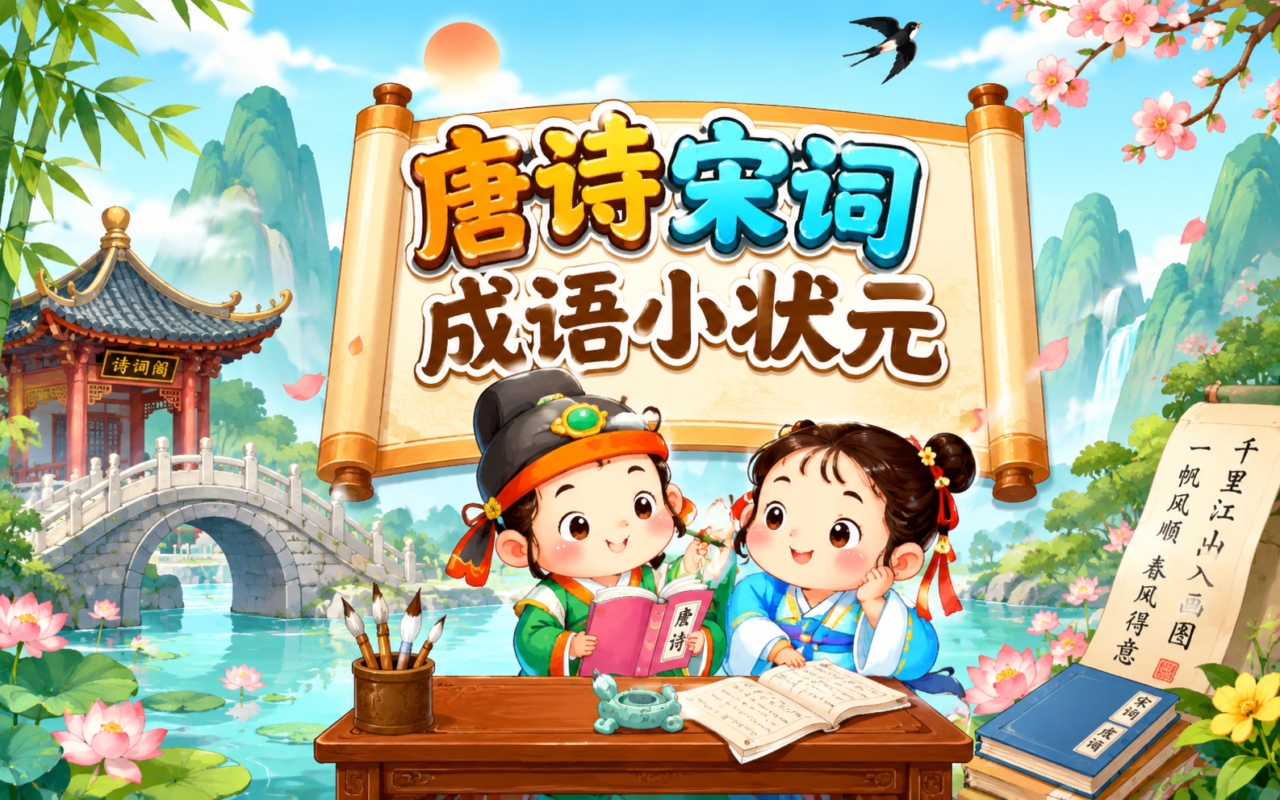 唐诗宋词成语小状元