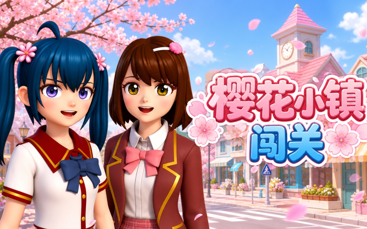 樱花小镇闯关