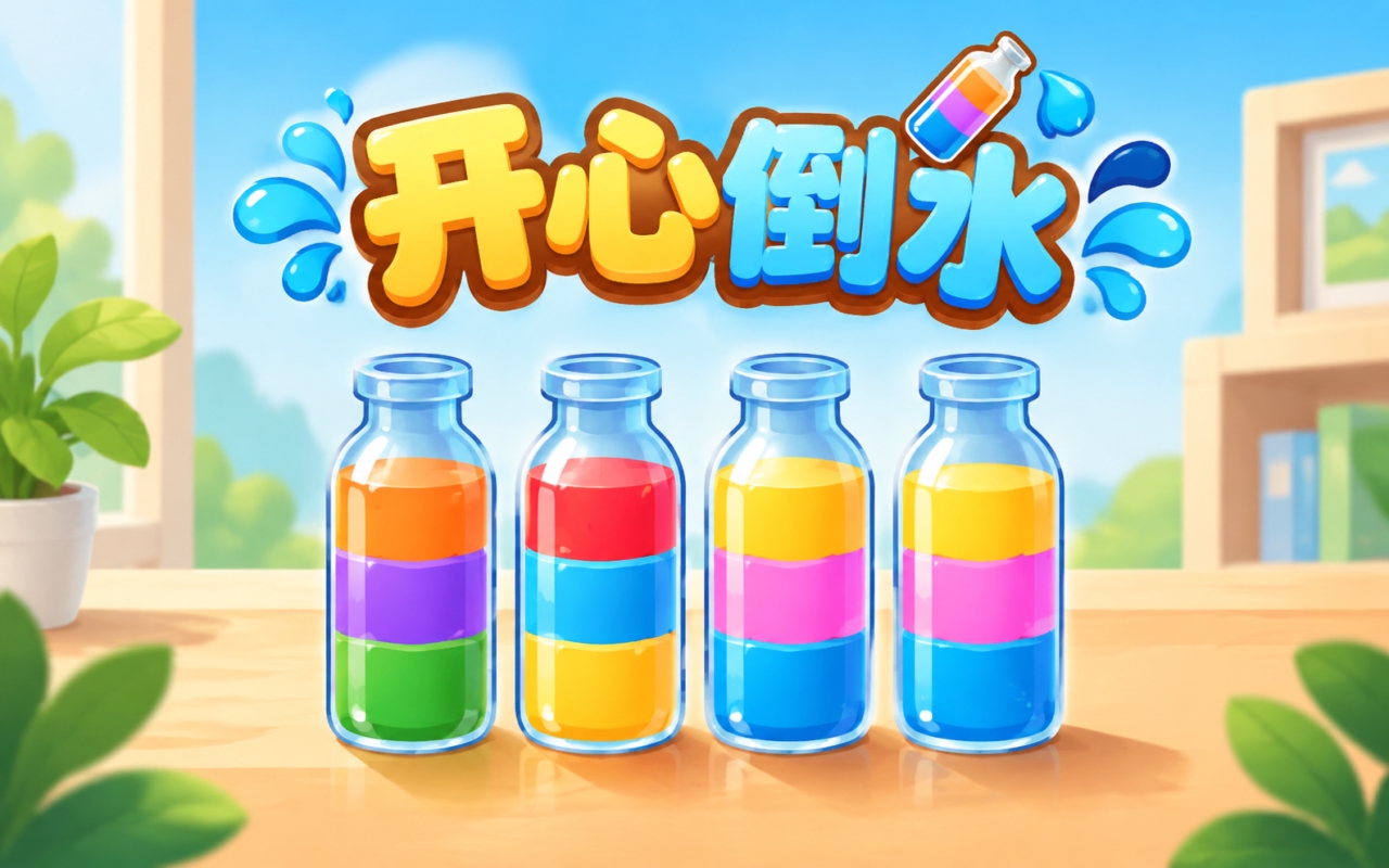 开心倒水