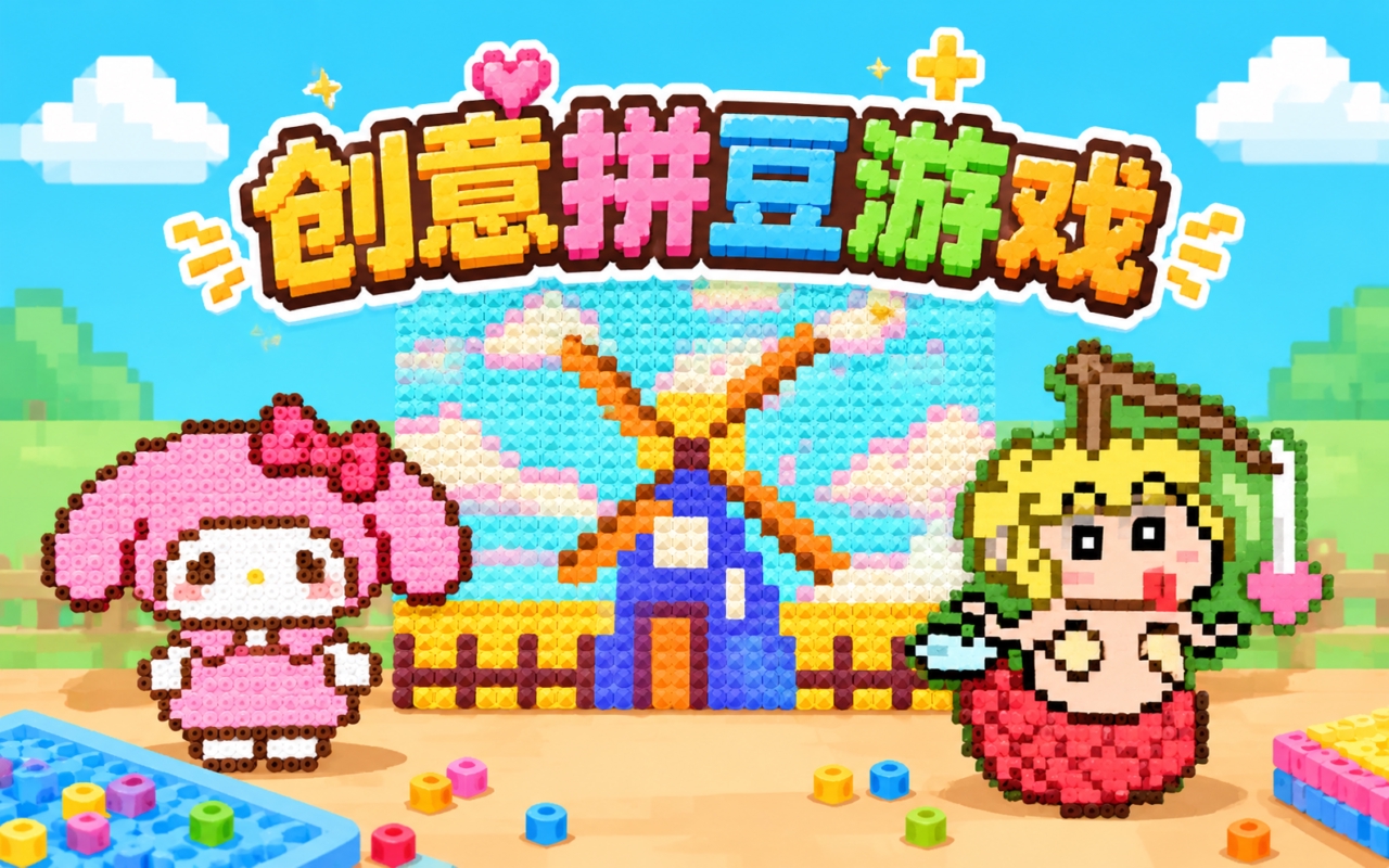 创意拼豆游戏