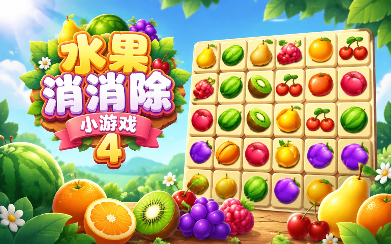 水果消消除小游戏 4
