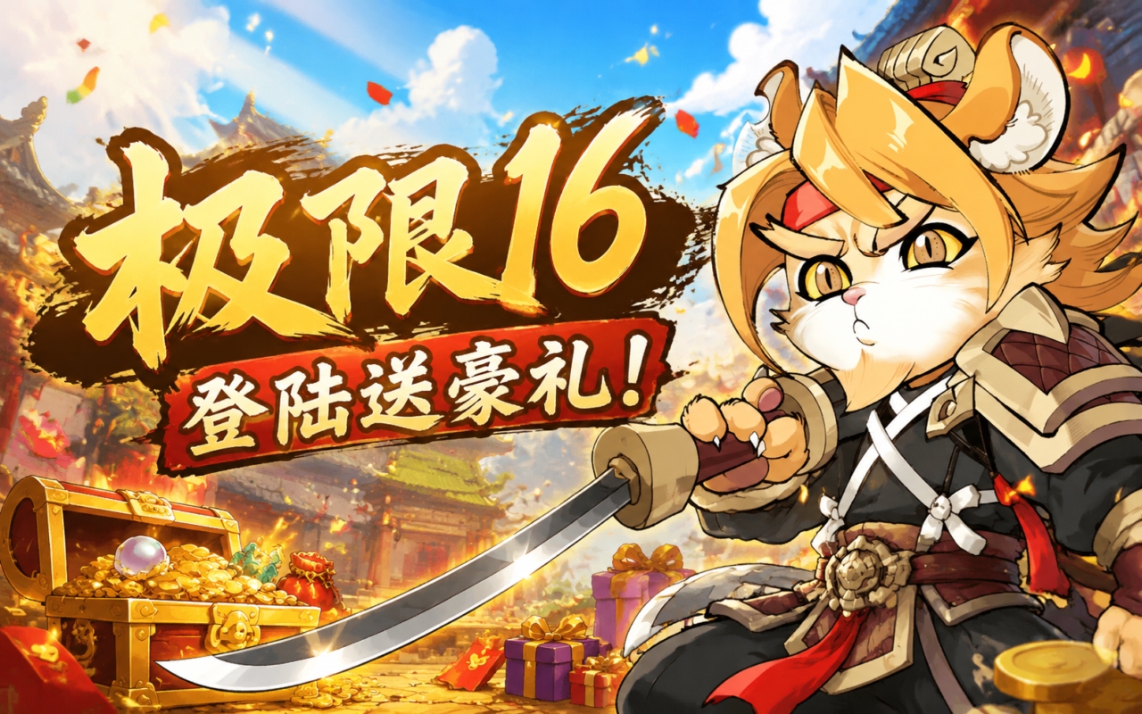 极限16-登陆送豪礼！