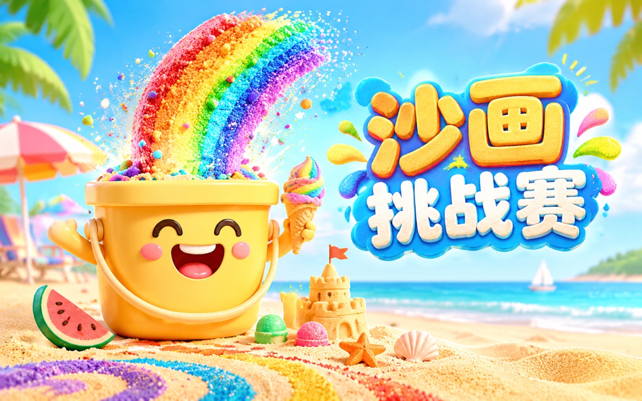 沙画挑战赛
