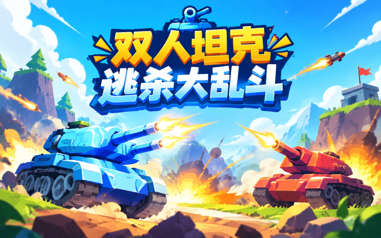 双人坦克逃杀大乱斗