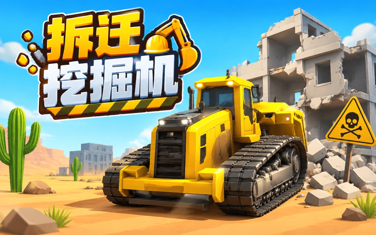 拆迁挖掘机