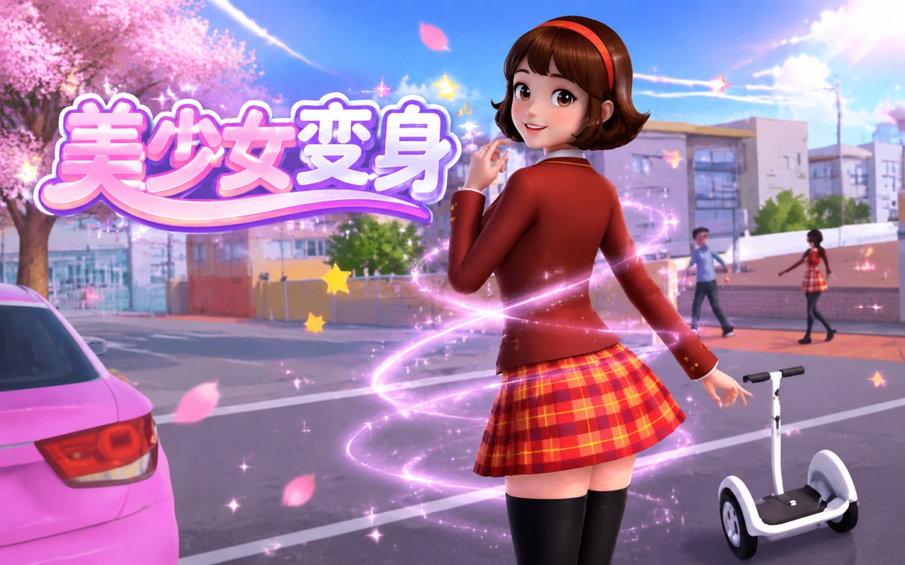 美少女变身