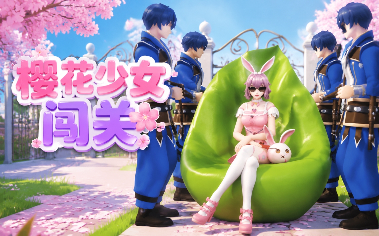 樱花少女闯关