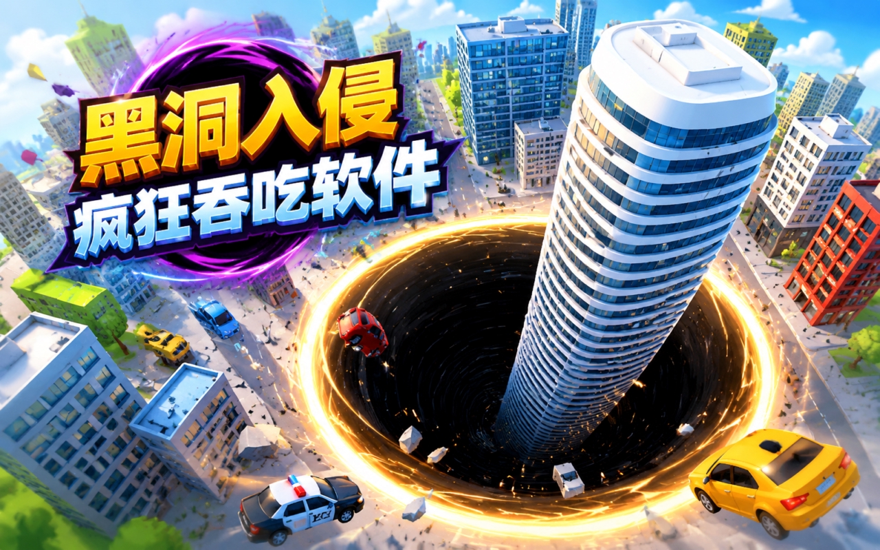 黑洞入侵疯狂吞吃软件