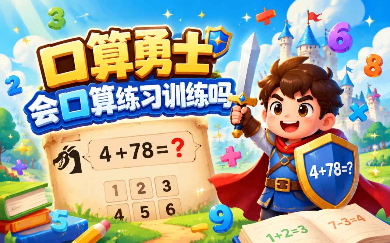 口算勇士会口算练习训练吗
