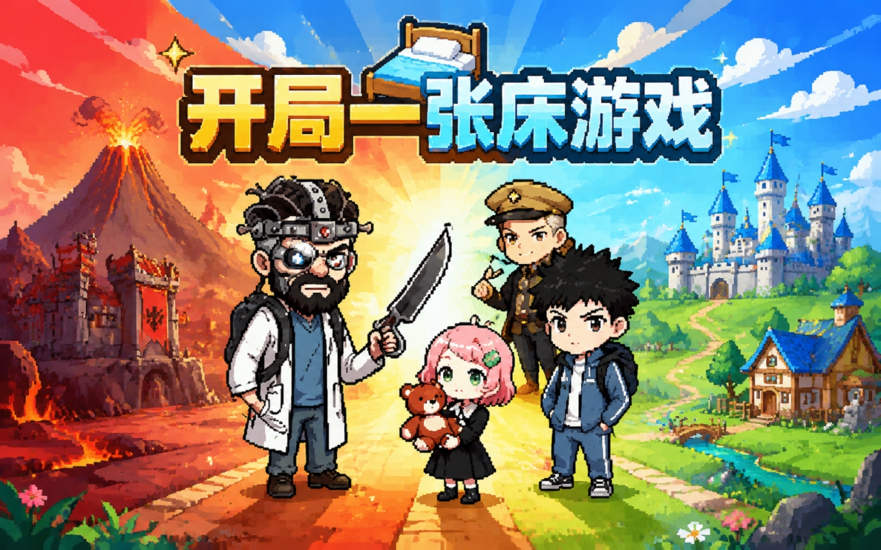 开局一张床游戏