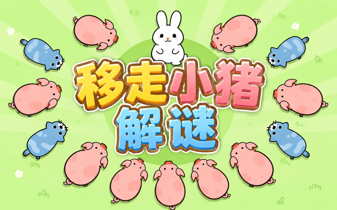 移走小猪解谜