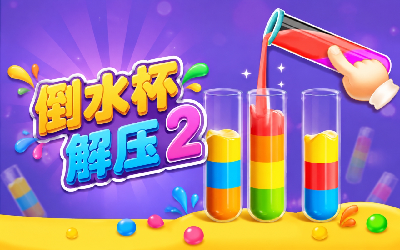 倒水杯解压2