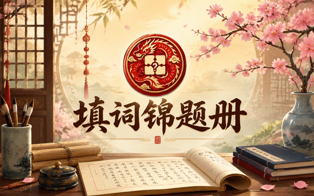 填词锦题册