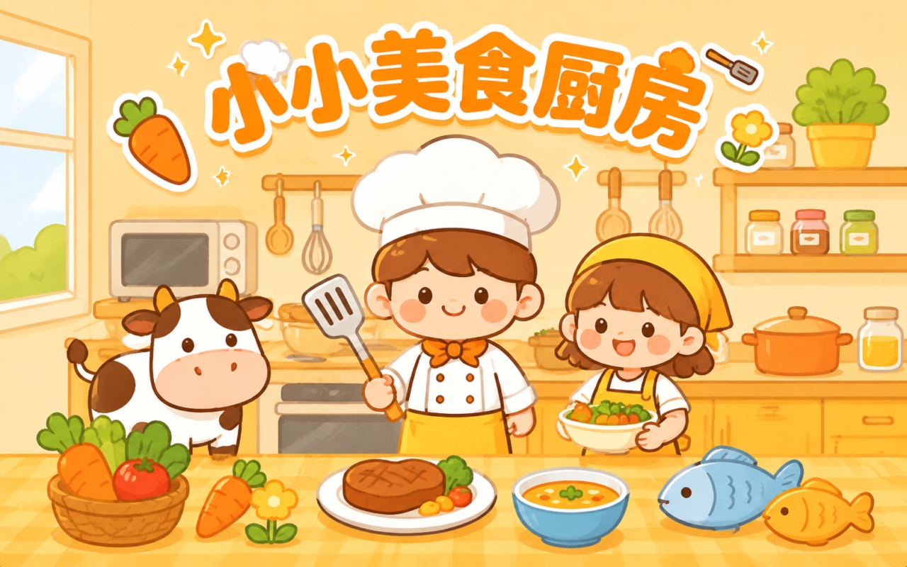 小小美食厨房