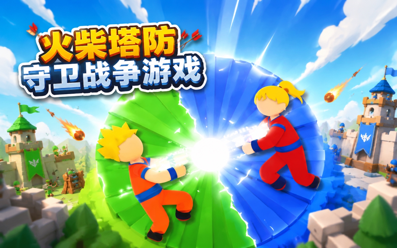 火柴塔防守卫战争游戏