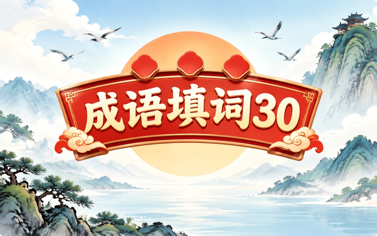 成语填词30