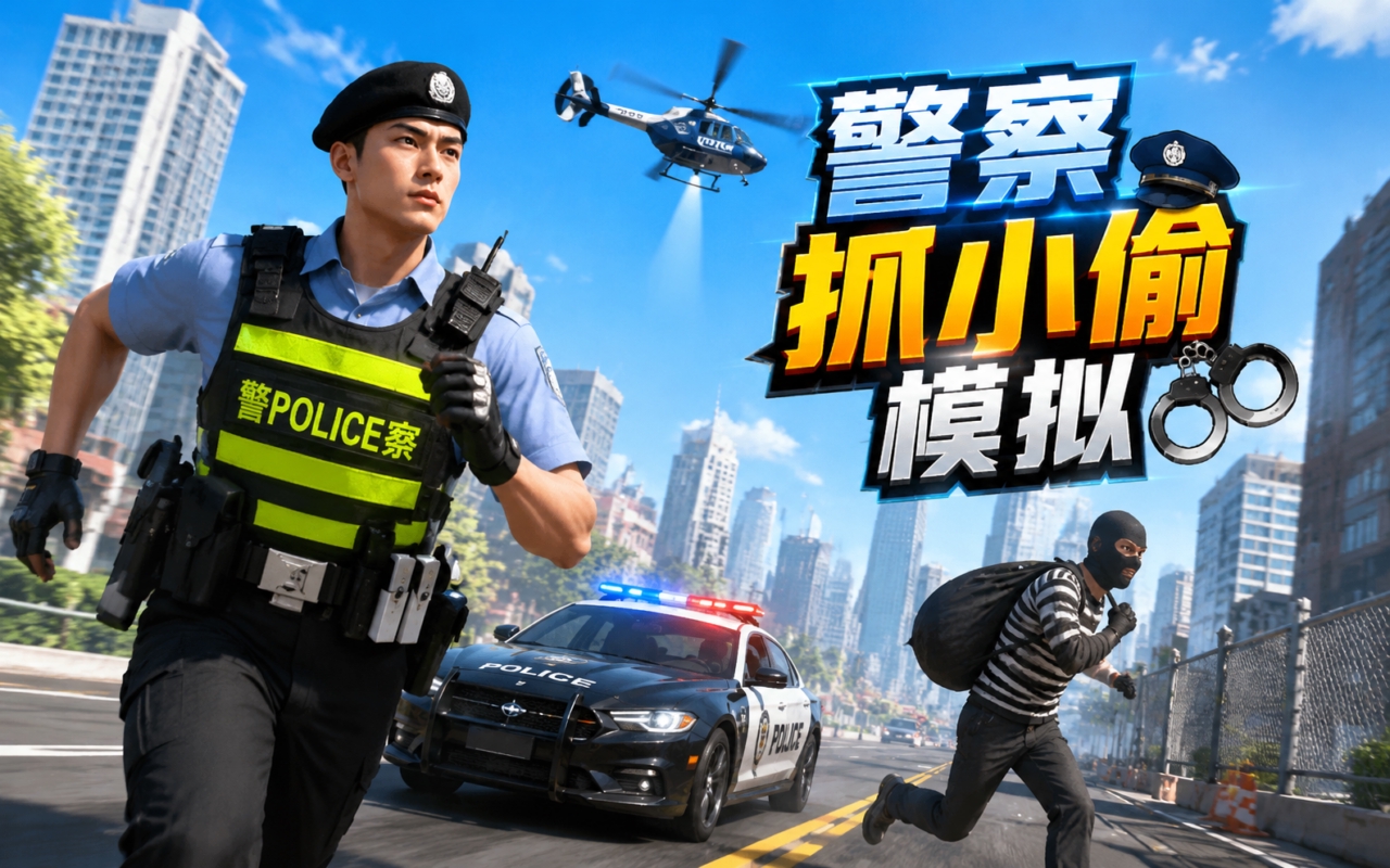警察抓小偷模拟