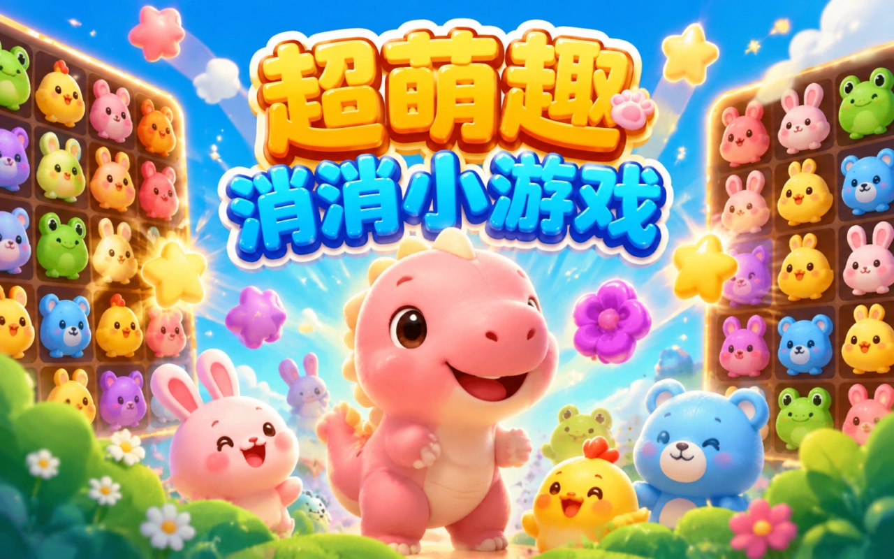 超萌趣消消小游戏