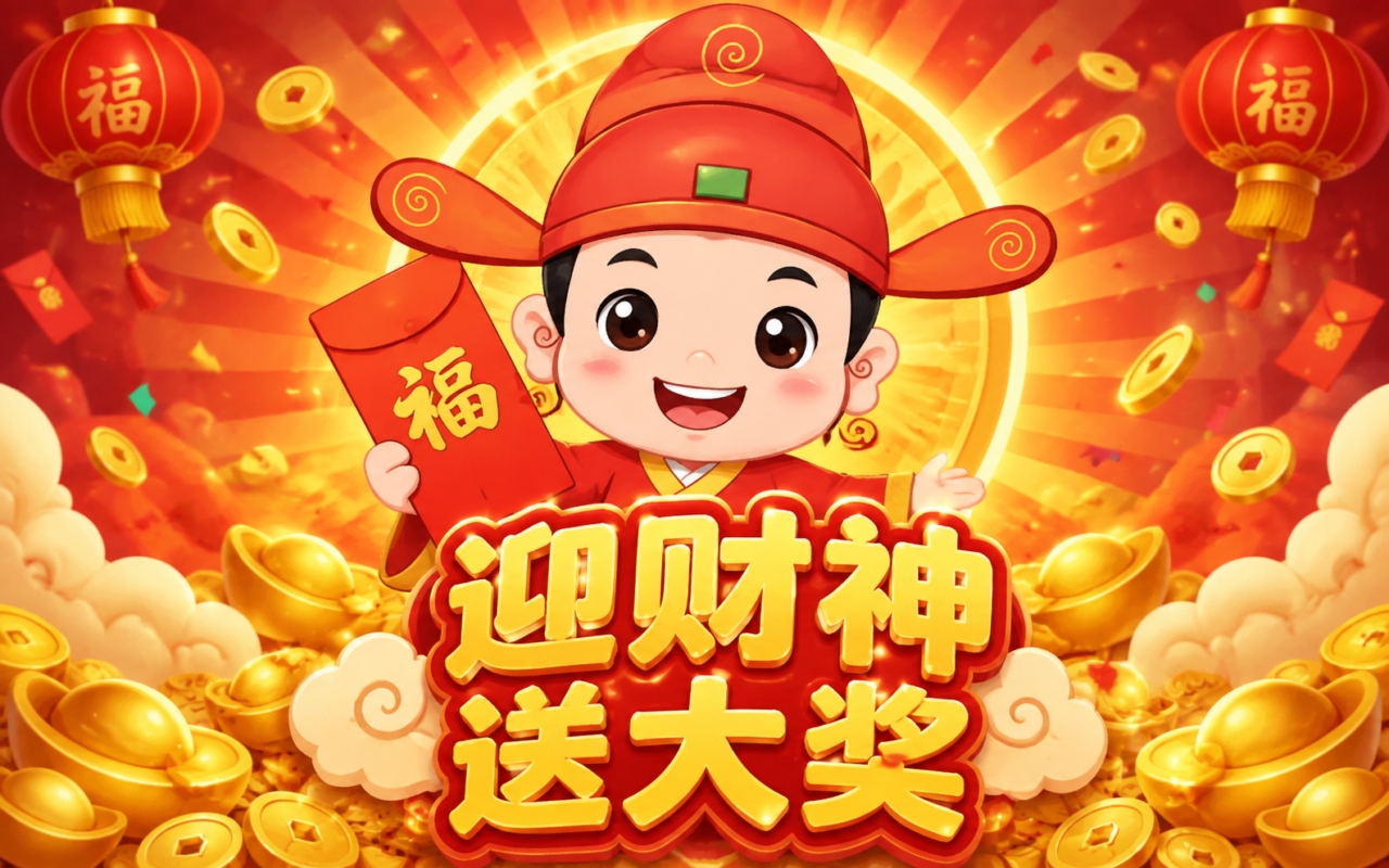 迎财神送大奖