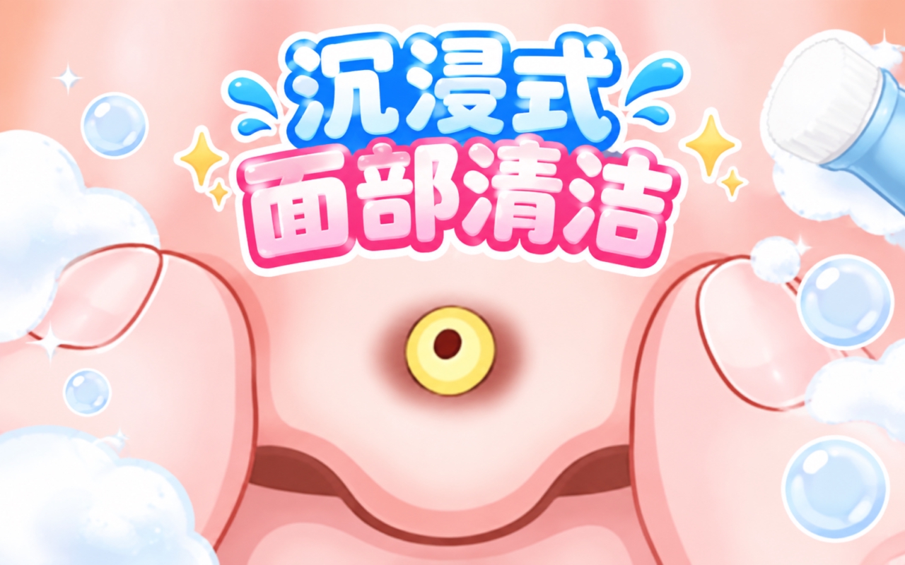 沉浸式面部清洁