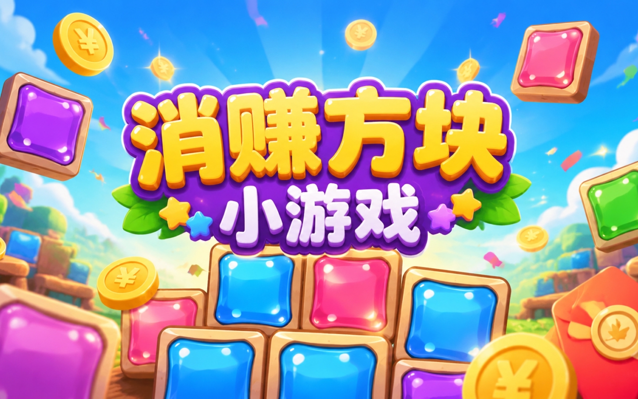 消赚方块小游戏