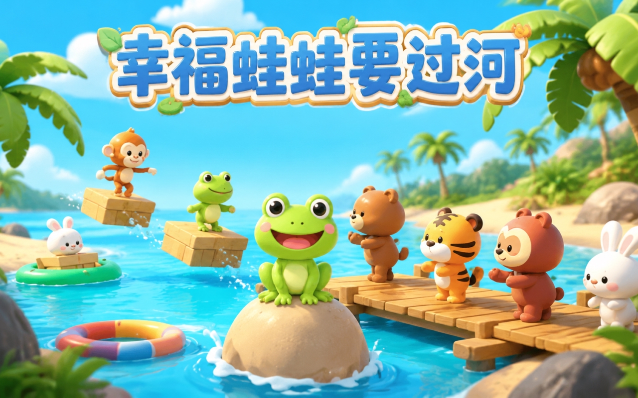 幸福蛙蛙要过河