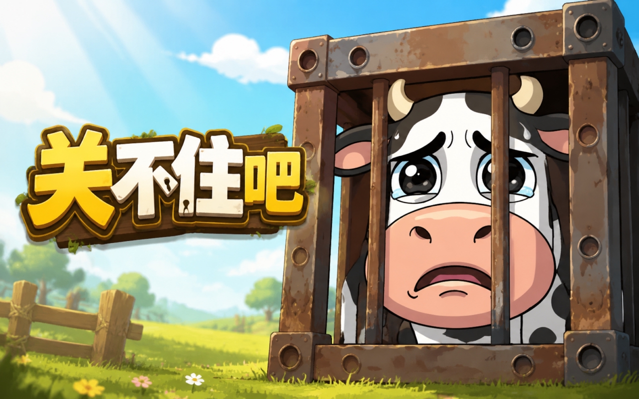 关不住吧