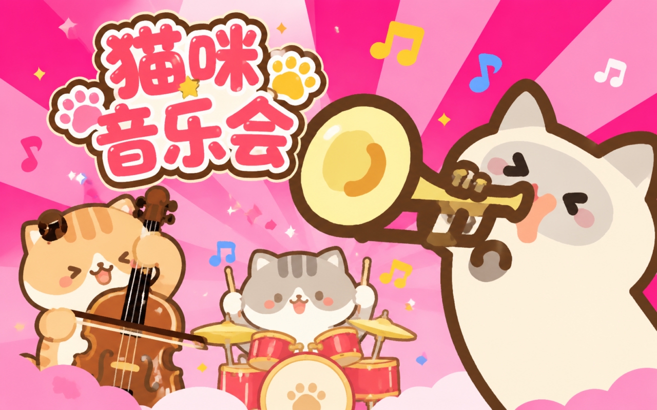 猫咪音乐会