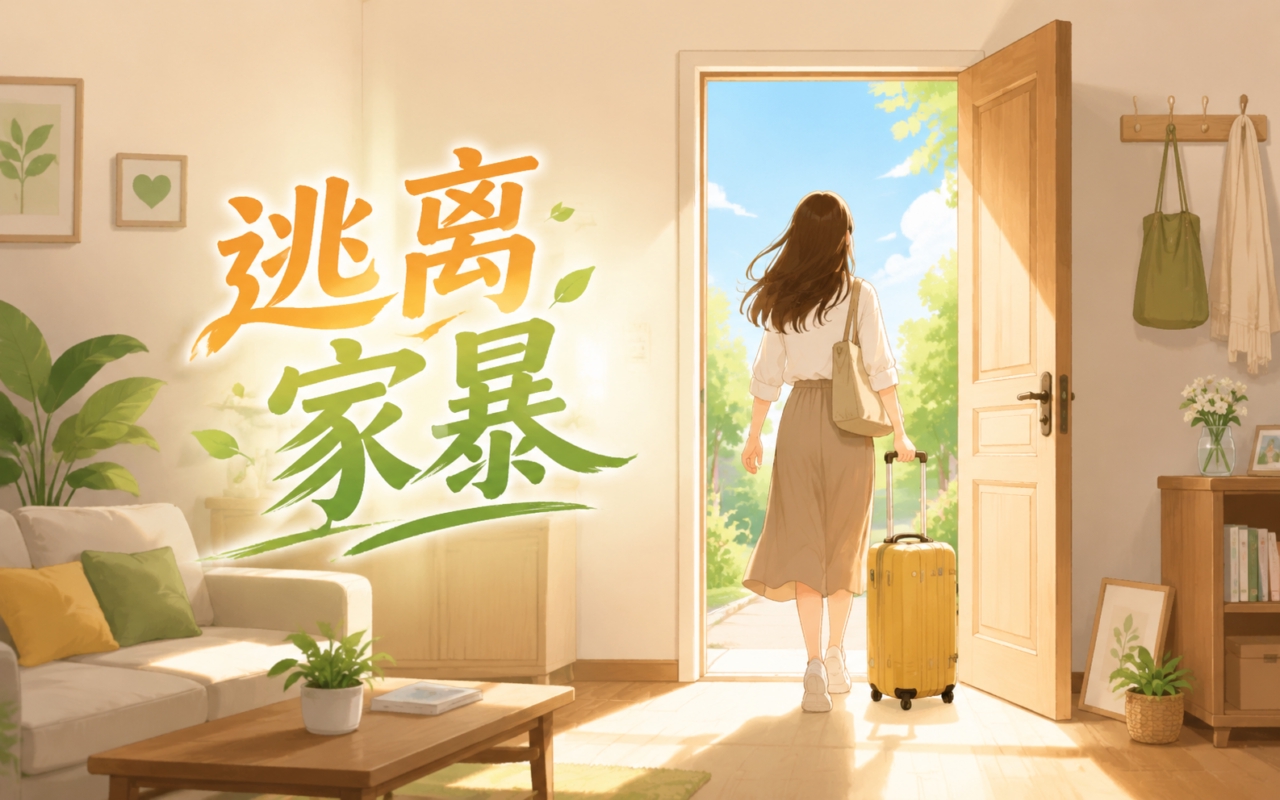 逃离家暴