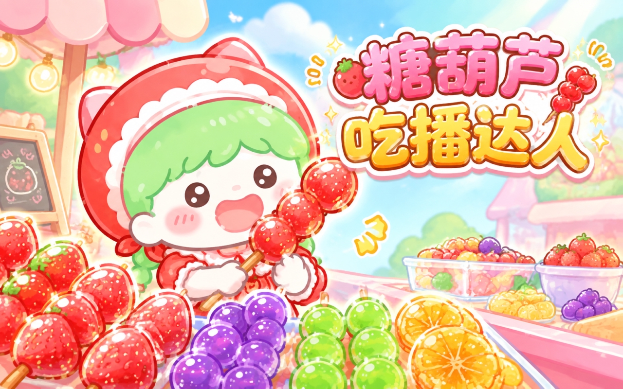 糖葫芦吃播达人