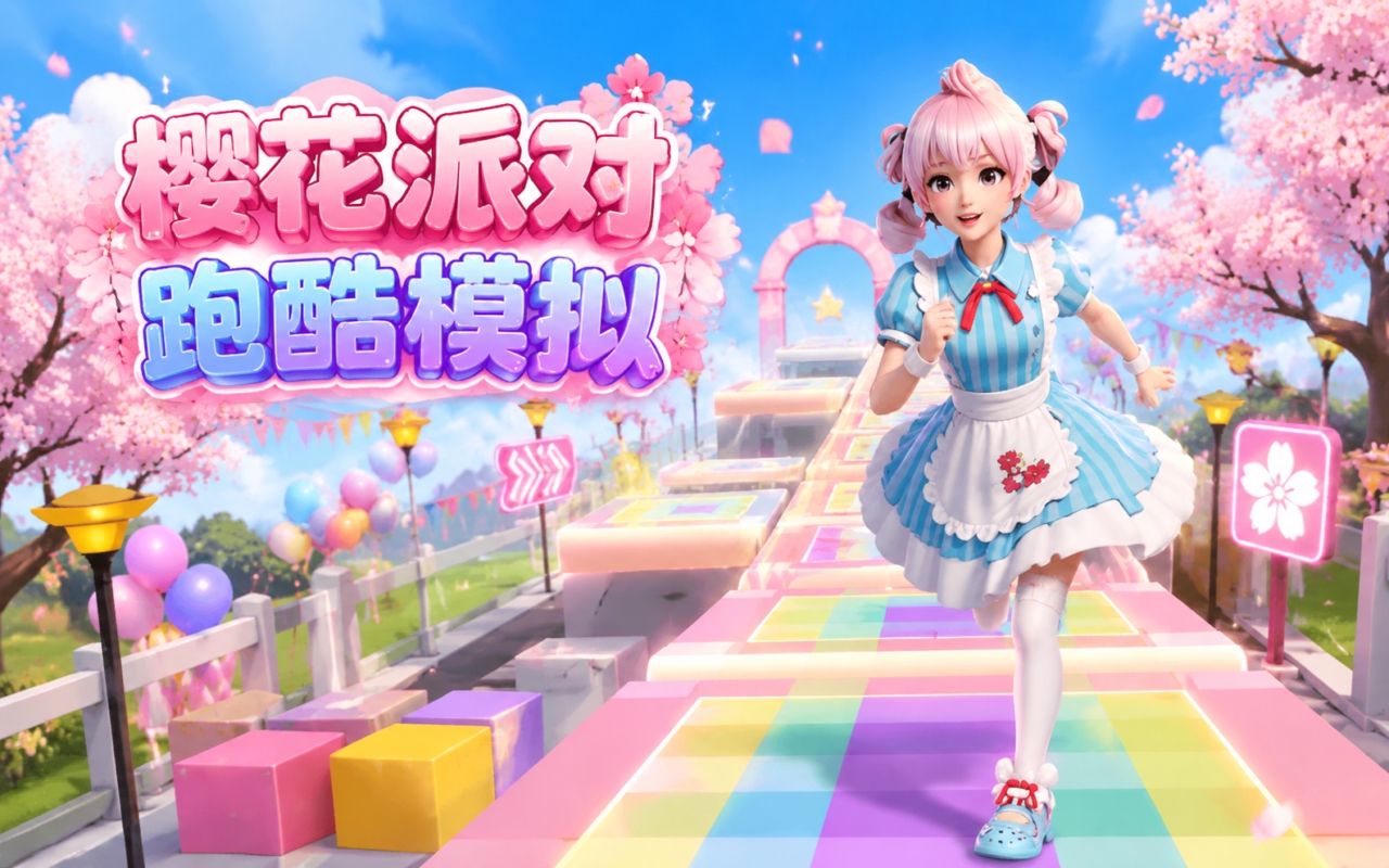 樱花派对跑酷模拟