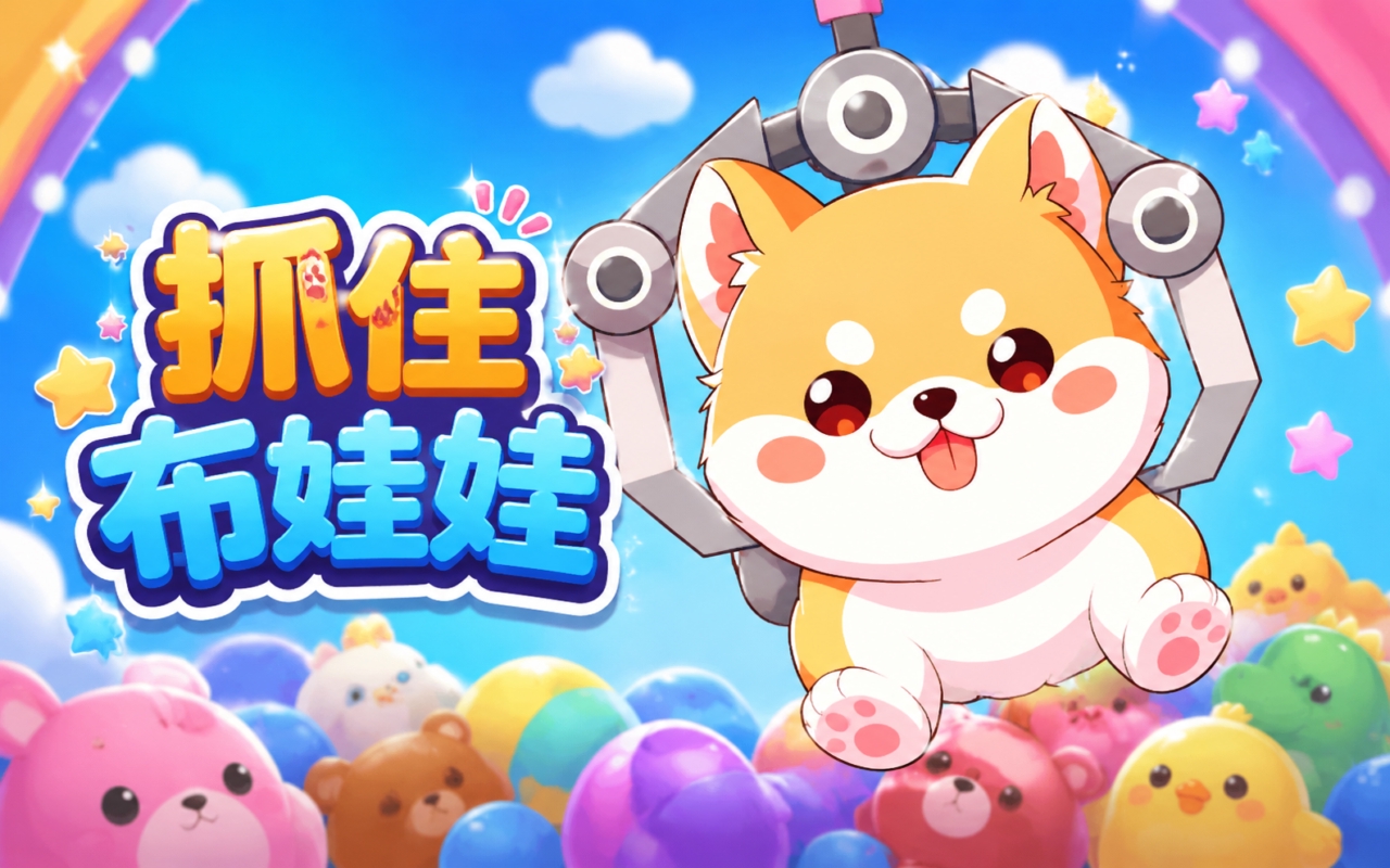 抓住布娃娃