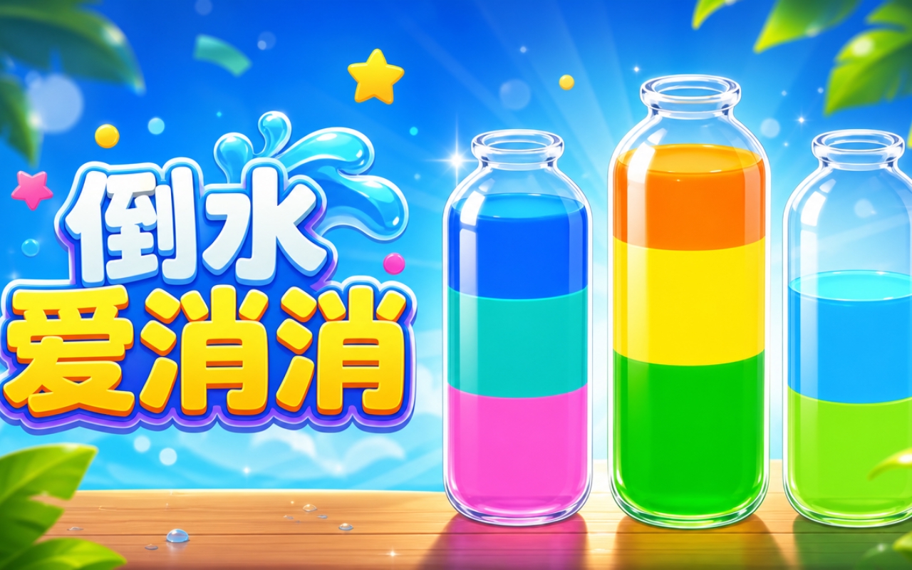 倒水爱消消