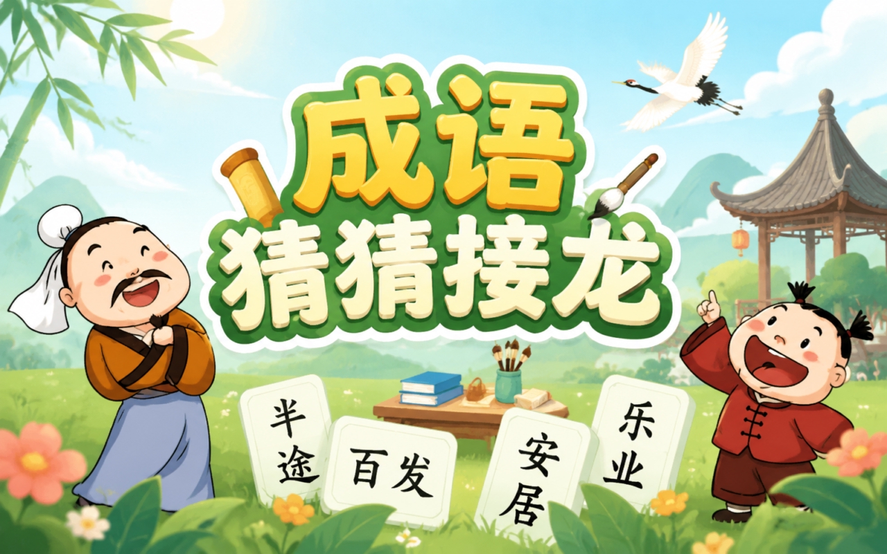 成语猜猜接龙