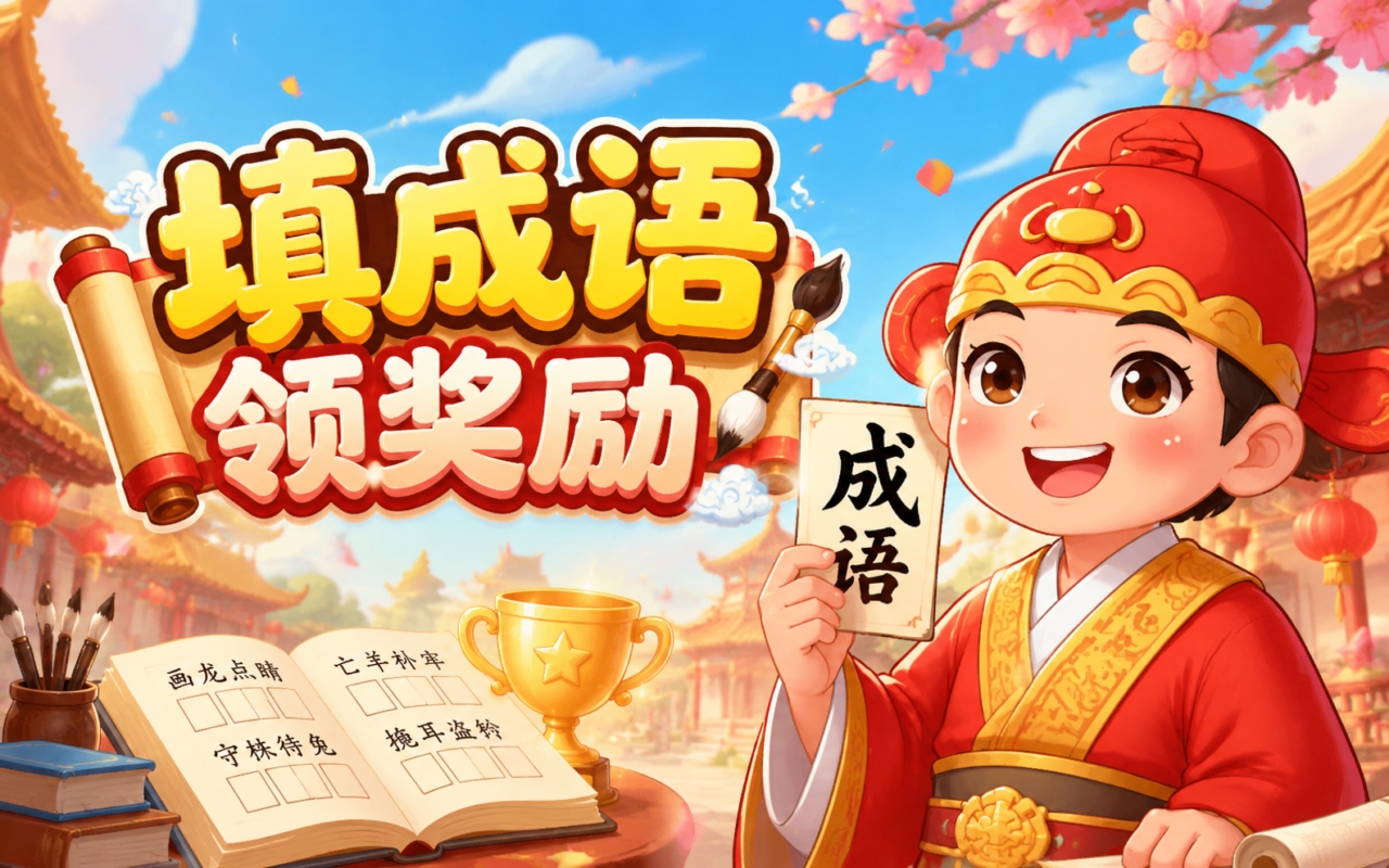 填成语领奖励